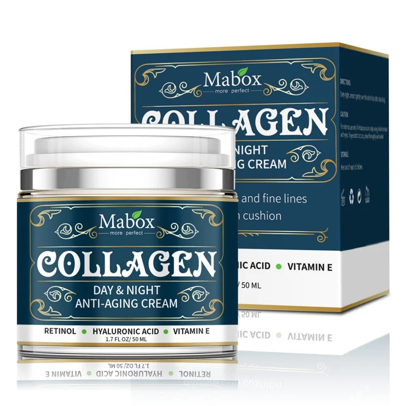 Collagen Vitaming C Face Cream Anti-aging Cream Retinol Hyaluronic Acid Hydrating Vitamin E Tighten Skin Whitening Cream
Collagen Vitaming C Face Cream Anti-aging Cream Retinol Hyaluronic Acid Hydrating Vitamin E Tighten Skin Whitening Cream