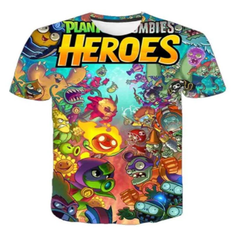 Hot Game Children's Clothing Plants Vs Zombies Girls Boys T-shirt 3D Print T-shirt Harajuku T-shirts For Kids Boys Cool Clothes
Hot Game Children's Clothing Plants Vs Zombies Girls Boys T-shirt 3D Print T-shirt Harajuku T-shirts For Kids Boys Cool Clothes