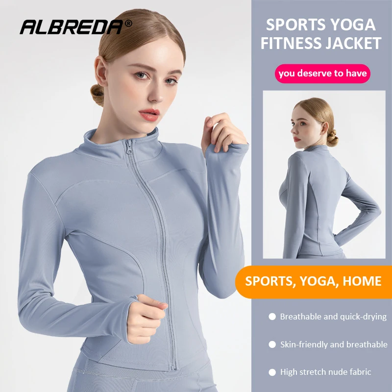 New Autumn Sport Jacket Women Long Sleeve Zip Fitness Yoga Shirt Top Workout Gym Activewear Sport Running Coats Training Clothes
New Autumn Sport Jacket Women Long Sleeve Zip Fitness Yoga Shirt Top Workout Gym Activewear Sport Running Coats Training Clothes