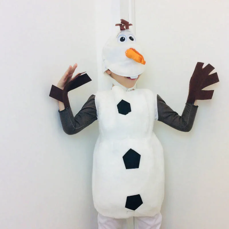 Comfy Deluxe Plush Adorable Child Olaf Halloween Carnival Costume For Toddler Kids Favorite Cartoon Movie Snowman Party Dress-up
Comfy Deluxe Plush Adorable Child Olaf Halloween Carnival Costume For Toddler Kids Favorite Cartoon Movie Snowman Party Dress-up