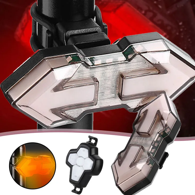 Bike Turn Signals Tail Light Universal Easy Installation Remote Control LED Rear Bicycle Flashlight USB Rechargeable SAL99
Bike Turn Signals Tail Light Universal Easy Installation Remote Control LED Rear Bicycle Flashlight USB Rechargeable SAL99