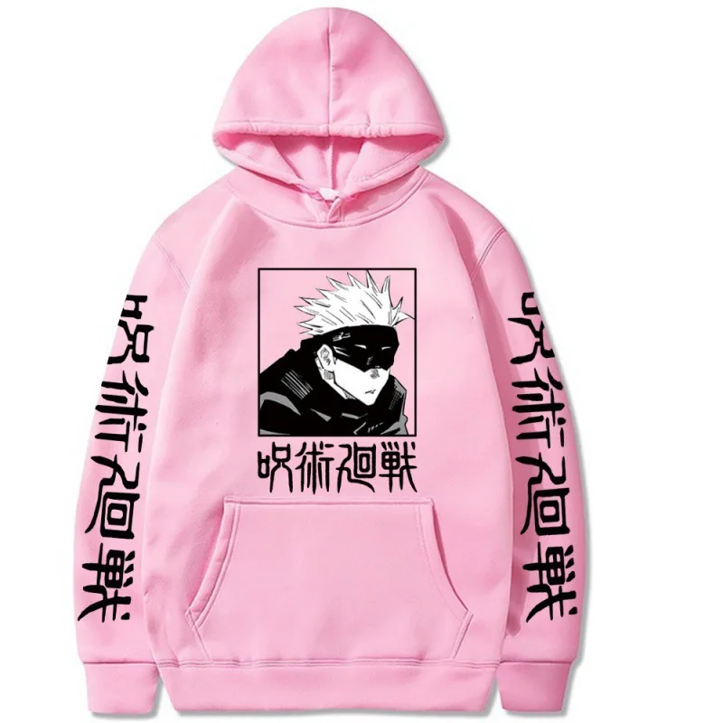 Jujutsu Kaisen hoodies for adult men Gojo Satoru casual hoodies 2021 fashion adult pullovers men's clothings Jujutsu Kaisen
Jujutsu Kaisen hoodies for adult men Gojo Satoru casual hoodies 2021 fashion adult pullovers men's clothings Jujutsu Kaisen