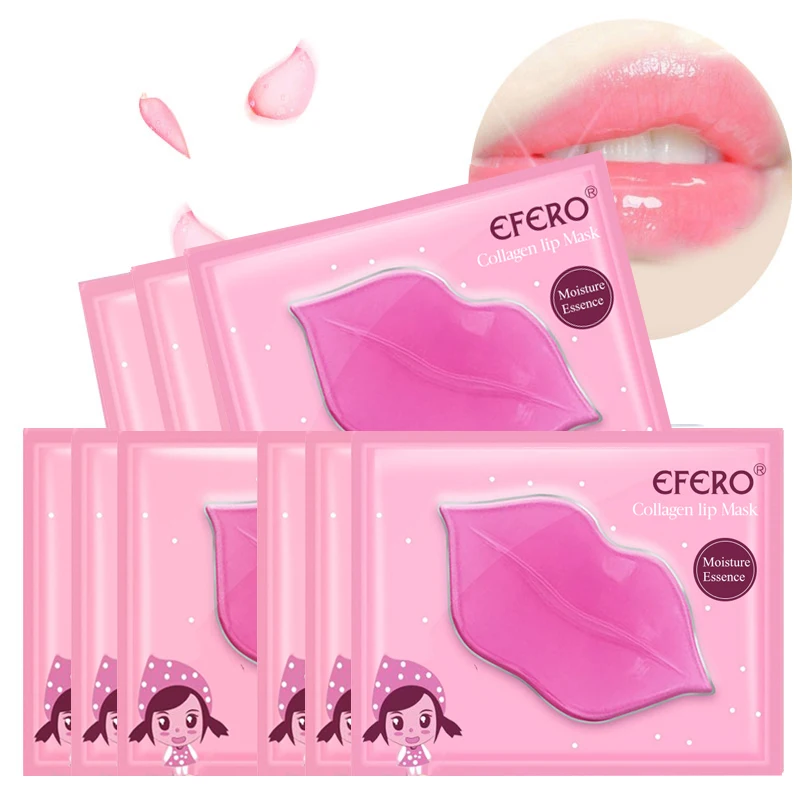 EFERO 12/10/9/8/7/6/5Packs Crystal Collagen Lip Masks Lips Gel Pads Patch Moisturizing Hydrating Anti Dry Lips Care Skin Care
EFERO 12/10/9/8/7/6/5Packs Crystal Collagen Lip Masks Lips Gel Pads Patch Moisturizing Hydrating Anti Dry Lips Care Skin Care