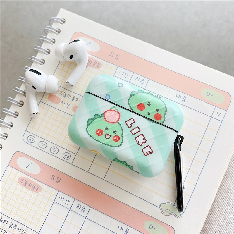 For Airpods 1/2 Case,3D Cartoon Cute Dinosaur Box Case For Airpods Case,Soft Silicone Earphone Cover For AIrpods Pro Case
For Airpods 1/2 Case,3D Cartoon Cute Dinosaur Box Case For Airpods Case,Soft Silicone Earphone Cover For AIrpods Pro Case