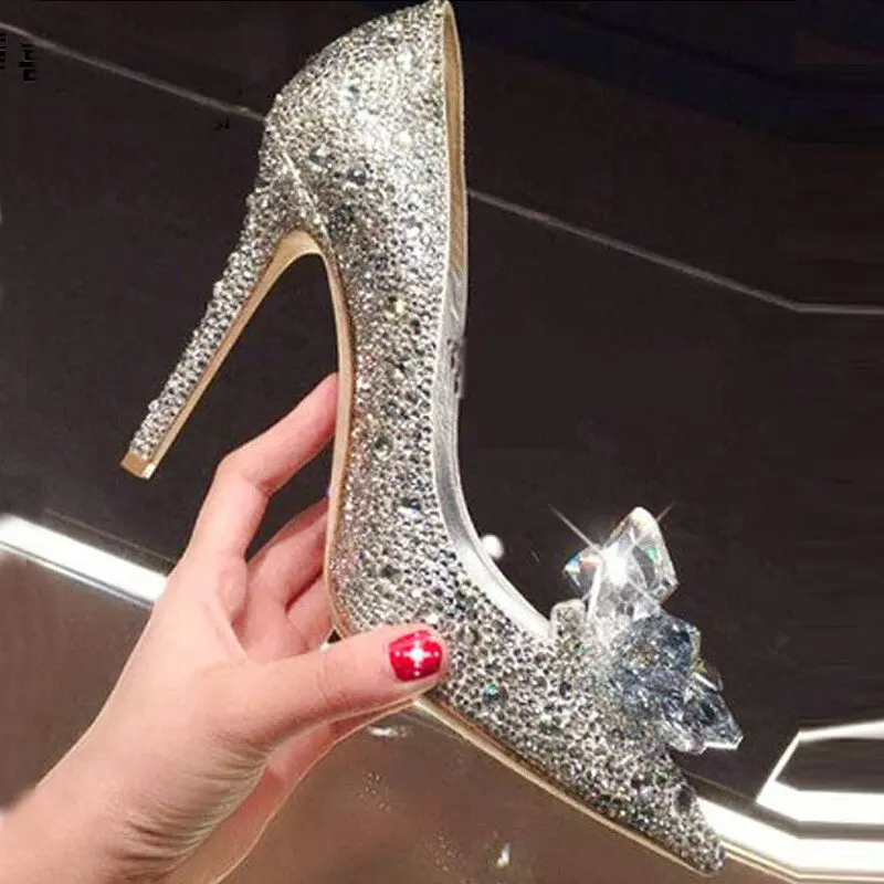 2020 NEW Tacones boda zapatos de mujer zapatos de diamantes zapatos de Cenicienta de cristal zapatos de diamantes de imitación z
2020 NEW Tacones boda zapatos de mujer zapatos de diamantes zapatos de Cenicienta de cristal zapatos de diamantes de imitación z