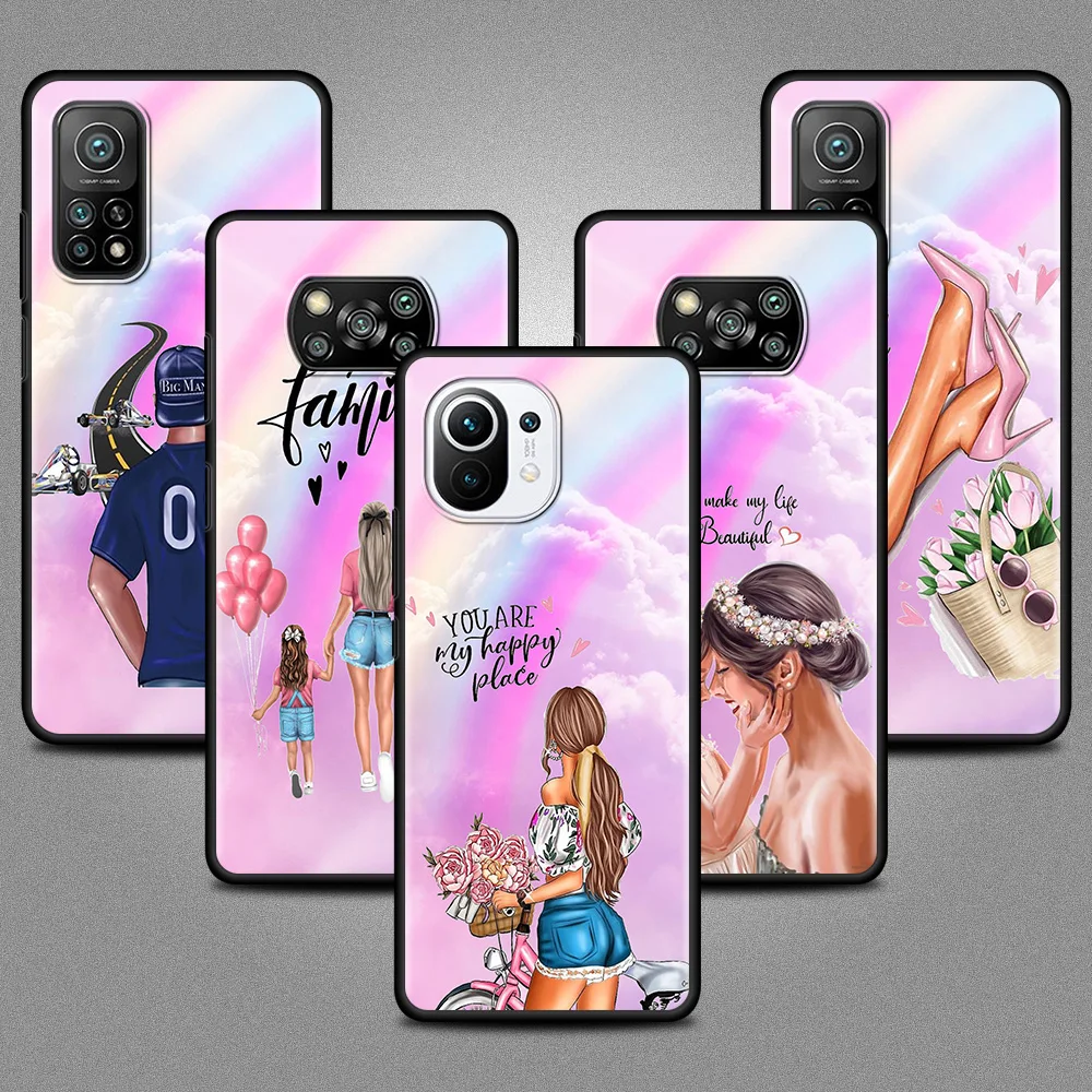Super Mom Cute Baby Cool Case For Xiaomi Mi 11 Lite 5G 10T Pro 9T Note 10 9 SE CC9 CC9E 8Lite 10S 11T Black Soft Phone Cover
Super Mom Cute Baby Cool Case For Xiaomi Mi 11 Lite 5G 10T Pro 9T Note 10 9 SE CC9 CC9E 8Lite 10S 11T Black Soft Phone Cover