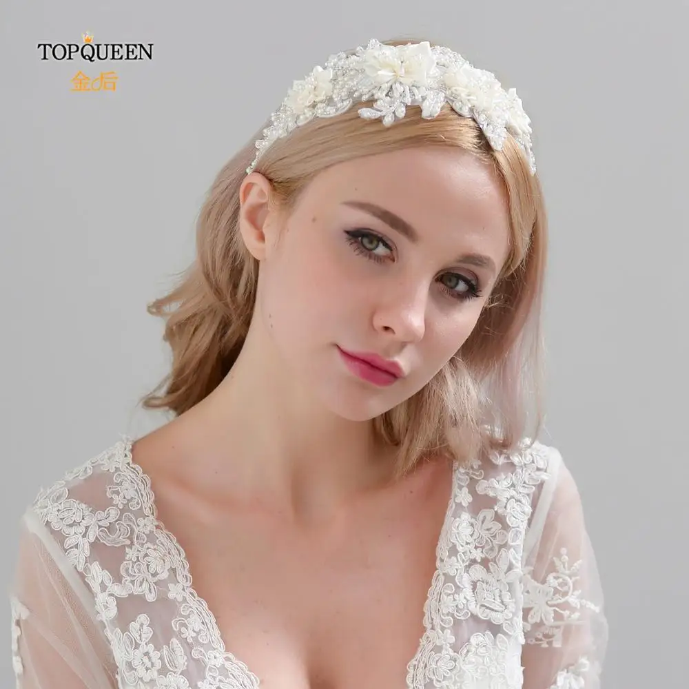 TOPQUEEN H346 Exquisite Beading Bridal Headband Floral Bridal Hair Accessories Bridal Crowns and Tiaras Luxury Bridal Headpiece
TOPQUEEN H346 Exquisite Beading Bridal Headband Floral Bridal Hair Accessories Bridal Crowns and Tiaras Luxury Bridal Headpiece
