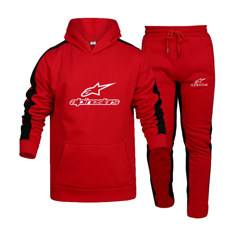 2021 Fall Winter Men's Hoodie Set Mountain Star Sportswear Track and Field Suit Design Stitching Men Women Couple Pullover Set
2021 Fall Winter Men's Hoodie Set Mountain Star Sportswear Track and Field Suit Design Stitching Men Women Couple Pullover Set