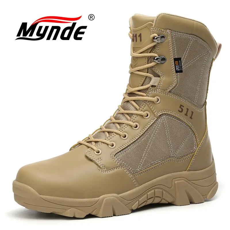 Brand Military Leather Boots Special Force Tactical Desert Combat Men's Boots Outdoor Waterproof Men's Boots Ankle Boots 39-47
Brand Military Leather Boots Special Force Tactical Desert Combat Men's Boots Outdoor Waterproof Men's Boots Ankle Boots 39-47