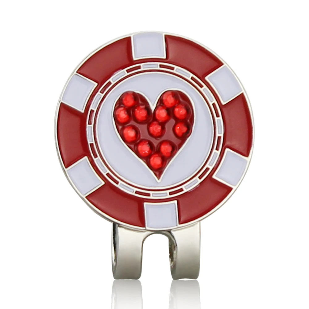 Bling Heart Shaped Golf Ball Mark w Magnetic Golf Hat Clip Golf Marker Mark Ball Position Drop Ship
Bling Heart Shaped Golf Ball Mark w Magnetic Golf Hat Clip Golf Marker Mark Ball Position Drop Ship