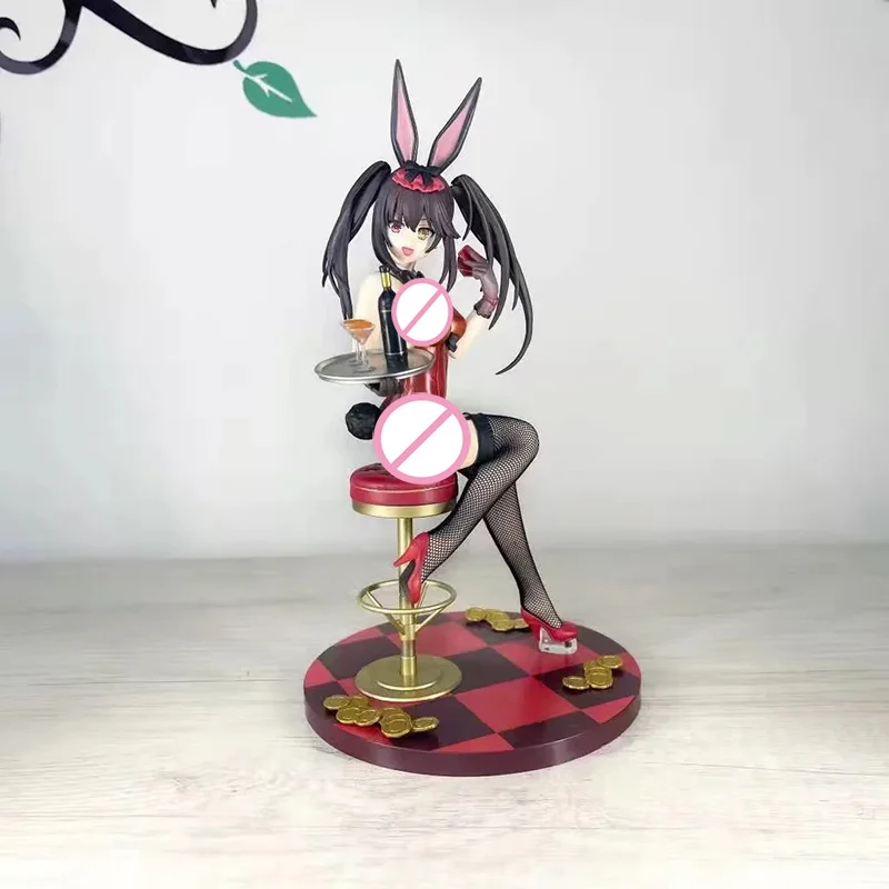 DATE A LIVE Anime Tokisaki Kurumi Tray Sitting Posture Bunny Version Black Stockings 26cm Sexy Girls PVC for Birthday Present
DATE A LIVE Anime Tokisaki Kurumi Tray Sitting Posture Bunny Version Black Stockings 26cm Sexy Girls PVC for Birthday Present