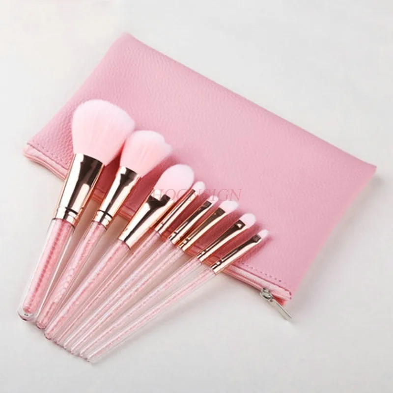 8 pcs set of makeup brushes Makeup brush set full set of makeup tools brush foundation eye shadow
8 pcs set of makeup brushes Makeup brush set full set of makeup tools brush foundation eye shadow