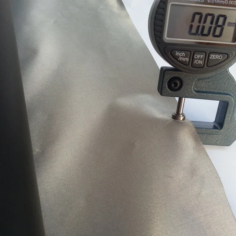 Anti-scanning Anti-static Cloth Fabric WIFI EMF EMI Shielding Anti Radiation Blocking Fabric For Linings RFID Shielding Fabric
Anti-scanning Anti-static Cloth Fabric WIFI EMF EMI Shielding Anti Radiation Blocking Fabric For Linings RFID Shielding Fabric