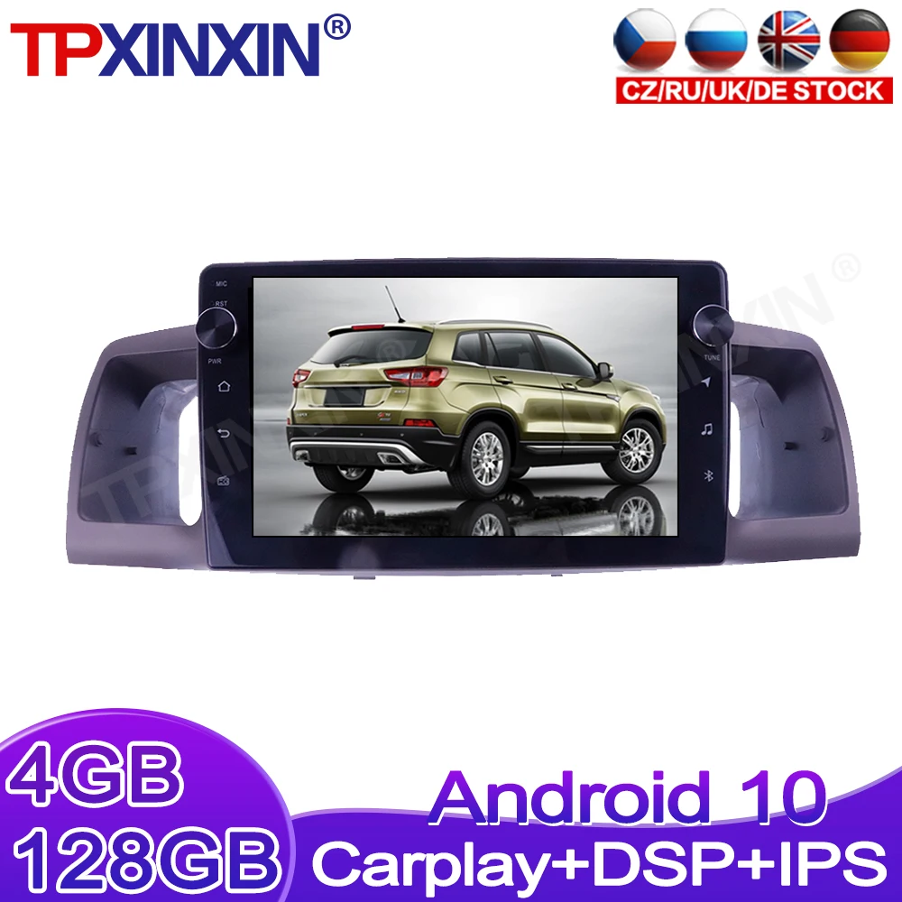 Android 10 4G + 128G для Toyota Corolla 2006 2007 - 2013 автомобильный Радио-магнитофон мультимедийный плеер Стерео GPS-навигация головное устройство
Android 10 4G + 128G для Toyota Corolla 2006 2007 - 2013 автомобильный Радио-магнитофон мультимедийный плеер Стерео GPS-навигация головное устройство