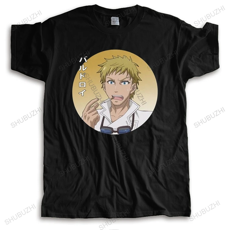 Fashion Japanese Black Butler T Shirt Men's Anime Name Baldroy Tshirt Short Sleeve Cotton Tee Leisure Manga Bard Bardroy T-shirt
Fashion Japanese Black Butler T Shirt Men's Anime Name Baldroy Tshirt Short Sleeve Cotton Tee Leisure Manga Bard Bardroy T-shirt