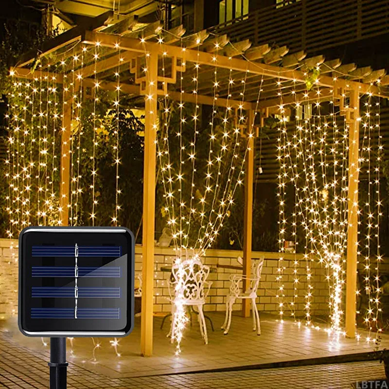 Solar Christmas LED String Lights 3M Street Garland Indoor Outdoor Icicle Curtain Light Christmas Decorations 2022 Fairy Lights
Solar Christmas LED String Lights 3M Street Garland Indoor Outdoor Icicle Curtain Light Christmas Decorations 2022 Fairy Lights