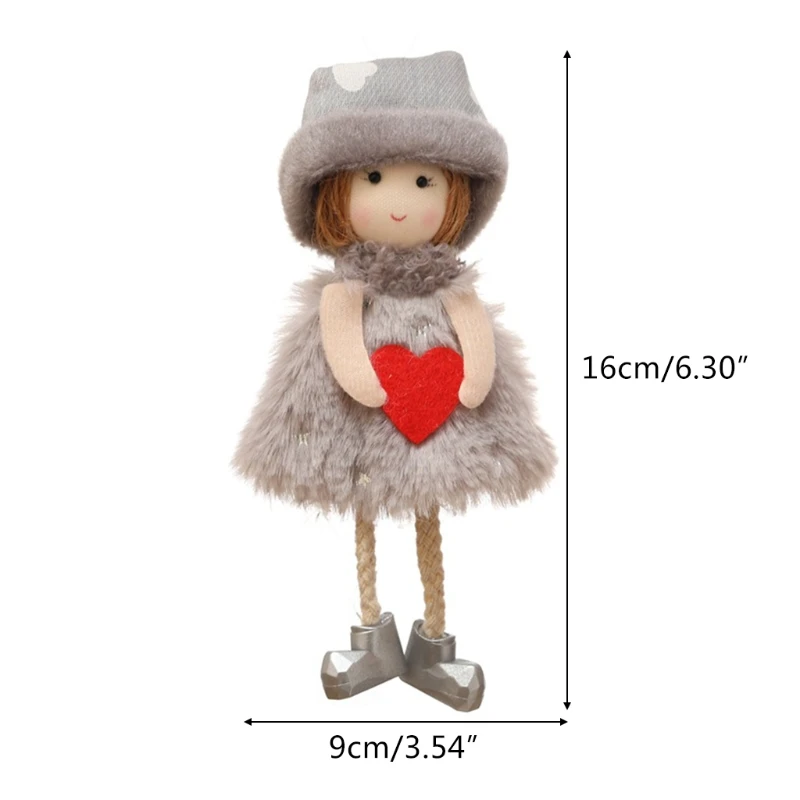 3pcs Lovely Heart Angel Doll Christmas Tree Hanging Pendant Ornaments Mother's Day Gifts Xmas Tree Decoration for Kids 
3pcs Lovely Heart Angel Doll Christmas Tree Hanging Pendant Ornaments Mother's Day Gifts Xmas Tree Decoration for Kids