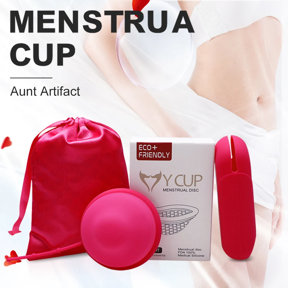 Reusable Menstrual Cup Disc Flat-Fit Design Menstruation Bowl 12 Hours Protection Comfortable Period Cup
Reusable Menstrual Cup Disc Flat-Fit Design Menstruation Bowl 12 Hours Protection Comfortable Period Cup