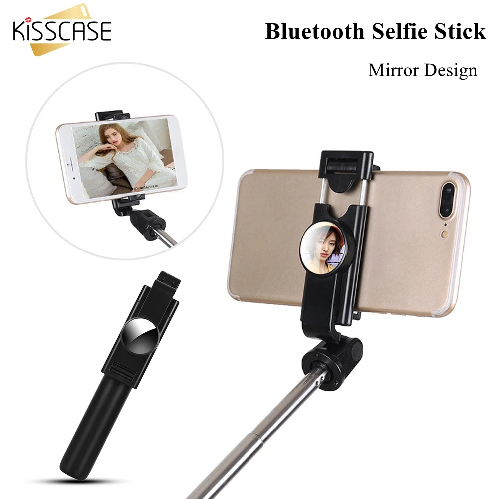 KISSCASE складной выдвижной светильник штатив монопод селфи палка Bluetooth Кнопка