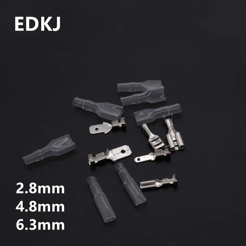 20set 2.8/4.8/6.3 Plug-in wire cold-press terminal copper plug-in Reed terminal sheet sheath female connector
20set 2.8/4.8/6.3 Plug-in wire cold-press terminal copper plug-in Reed terminal sheet sheath female connector