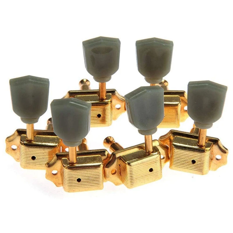 Guitar Sealed Tuners Tuning Pegs Machine Heads 3 Right Hand 3 Left Hand String B Guitar,Golden
Guitar Sealed Tuners Tuning Pegs Machine Heads 3 Right Hand 3 Left Hand String B Guitar,Golden