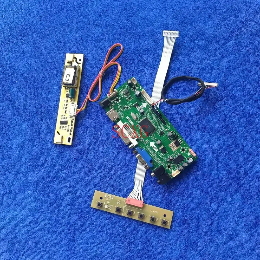 LCD screen DVI VGA HDMI-compatible Fit HSD150MX14/HSD150MX15/HSD150MX17 Kit 20 Pin LVDS 2CCFL 1024*768 MNT68676 controller board
LCD screen DVI VGA HDMI-compatible Fit HSD150MX14/HSD150MX15/HSD150MX17 Kit 20 Pin LVDS 2CCFL 1024*768 MNT68676 controller board