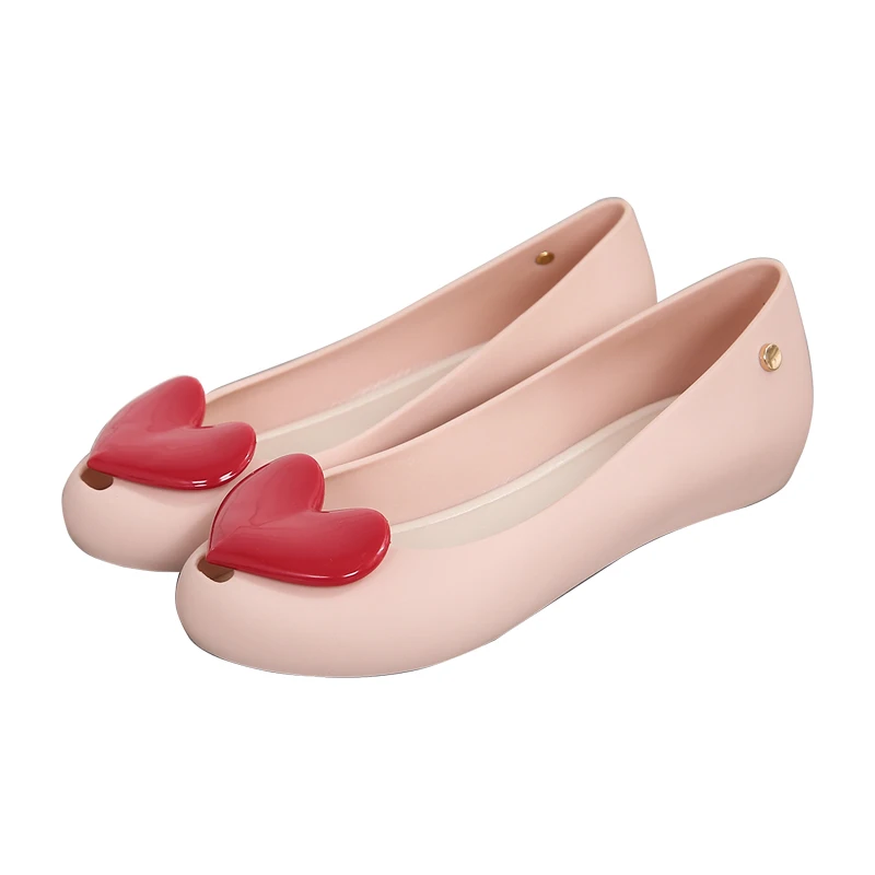 Women Shoes New Cute Peach Heart Mouth Shallow Sandals Women Simple Non-slip PVC Jelly Beach Shoes Rain Shoes Ballet Footwear
Women Shoes New Cute Peach Heart Mouth Shallow Sandals Women Simple Non-slip PVC Jelly Beach Shoes Rain Shoes Ballet Footwear