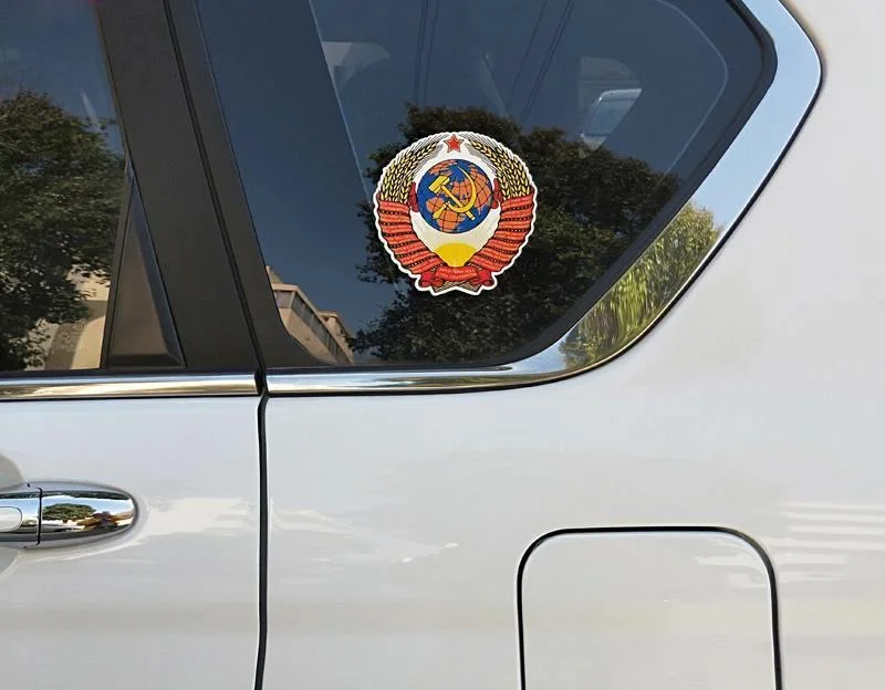 10 X 10cm Russia Ussr Flag Country Badge Brand Car Sticker Decal Decor Motorcycle Off-road Laptop Trunk Guitar Sticker
10 X 10cm Russia Ussr Flag Country Badge Brand Car Sticker Decal Decor Motorcycle Off-road Laptop Trunk Guitar Sticker