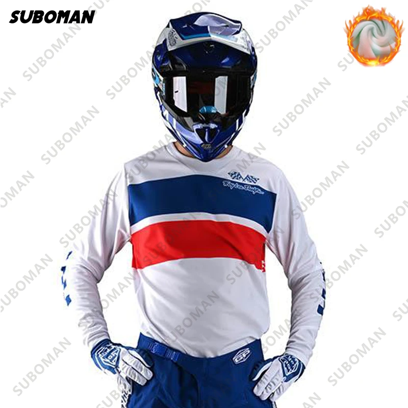 Winter cycling jersey bmx men's suboman team men's motorcycle long sleeve Jersey MTB Downhill keep warm mountain bike Clothing
Winter cycling jersey bmx men's suboman team men's motorcycle long sleeve Jersey MTB Downhill keep warm mountain bike Clothing