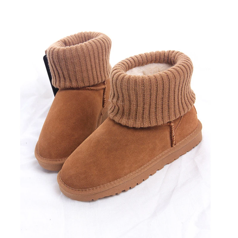 2021 Luxury Designer Snow Boots Genuine Cowskin Leather Women Boots Fur Warm Wool Winter Boots Lady Girls Shoes Size 34-43
2021 Luxury Designer Snow Boots Genuine Cowskin Leather Women Boots Fur Warm Wool Winter Boots Lady Girls Shoes Size 34-43