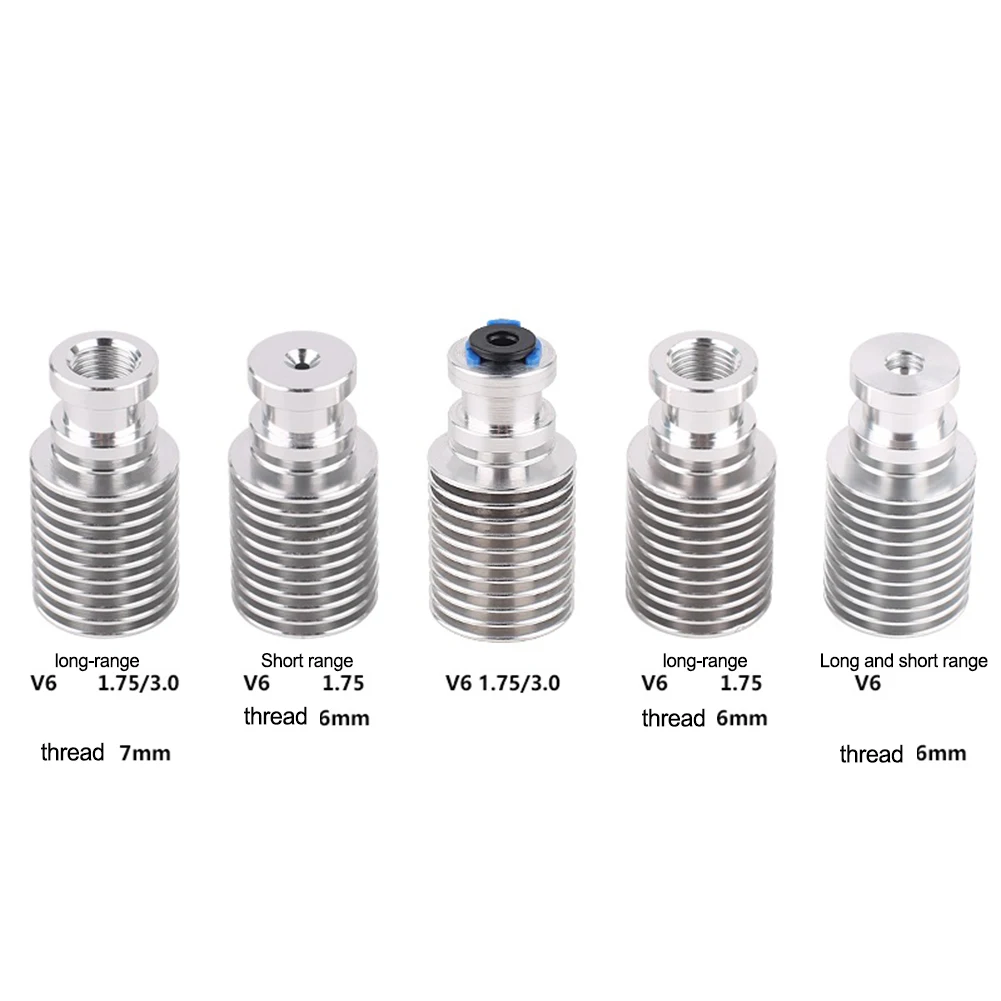 3D Printer Accessories HeatSink Radiator Full Metal Pipe for E3D V6 Extruder 1.75mm / 3mm
3D Printer Accessories HeatSink Radiator Full Metal Pipe for E3D V6 Extruder 1.75mm / 3mm