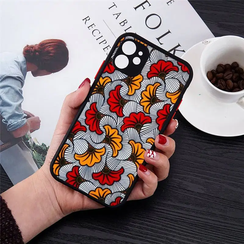 African fabric art print Phone Case matte transparent For iphone 7 8 11 12 plus mini x xs xr pro max cover
African fabric art print Phone Case matte transparent For iphone 7 8 11 12 plus mini x xs xr pro max cover