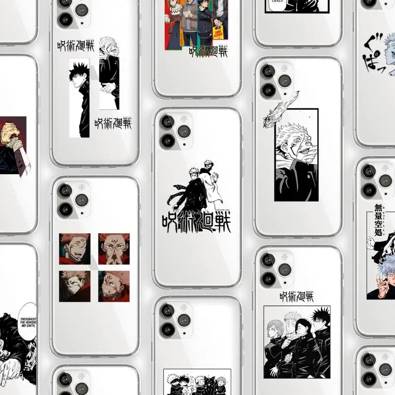 Japan Anime Jujutsu Kaisen Phone Case Transparent soft For iphone 12 11 13 7 8 6 s plus x xs xr pro max mini
Japan Anime Jujutsu Kaisen Phone Case Transparent soft For iphone 12 11 13 7 8 6 s plus x xs xr pro max mini