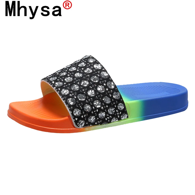 2021 Summer Women's Outdoor Beach Slippers Open Toe Flat Sandals Zebra Print Slippers Crystal Fashion Comfortable Sandals Women
2021 Summer Women's Outdoor Beach Slippers Open Toe Flat Sandals Zebra Print Slippers Crystal Fashion Comfortable Sandals Women