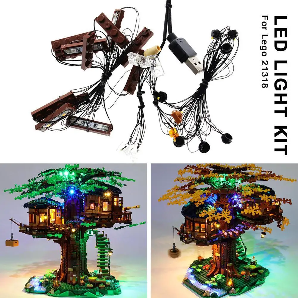 DIY Luminous Assembled Building Blocks LED Light Kit Building Supplies blocks Bricks 21318 For LEGO Treehouse Toys Z7F0
DIY Luminous Assembled Building Blocks LED Light Kit Building Supplies blocks Bricks 21318 For LEGO Treehouse Toys Z7F0