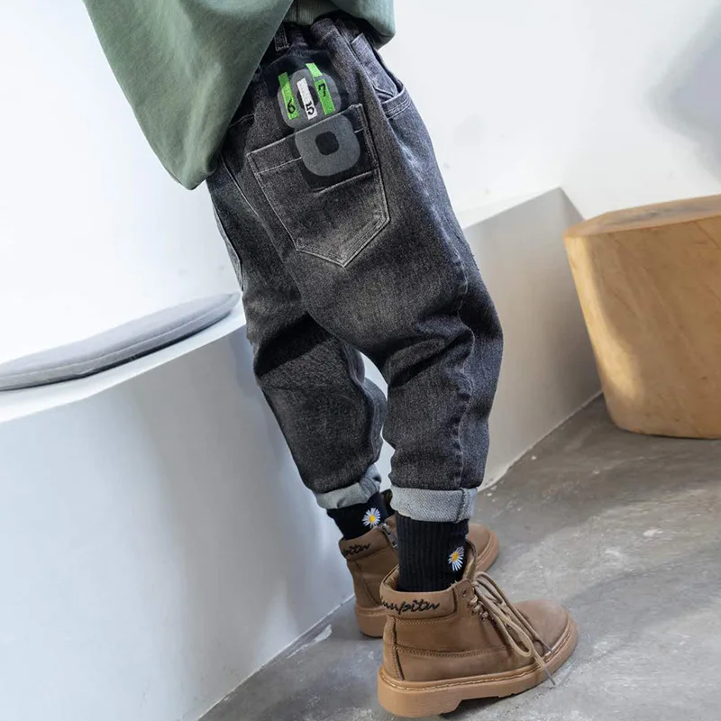 New Children Classic Black Jeans Boys Winter Wadded Denim Pants Teenager Plus Velvet Harem Pants Kids Plush Lined Trousers 4-12y
New Children Classic Black Jeans Boys Winter Wadded Denim Pants Teenager Plus Velvet Harem Pants Kids Plush Lined Trousers 4-12y