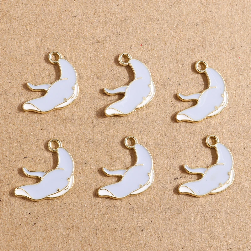 10pcs 14*20mm Enamel Carton Fish Charms for Jewelry Making Alloy Animal Charms Pendant for Necklaces Earrings DIY Bracelets Gift
10pcs 14*20mm Enamel Carton Fish Charms for Jewelry Making Alloy Animal Charms Pendant for Necklaces Earrings DIY Bracelets Gift