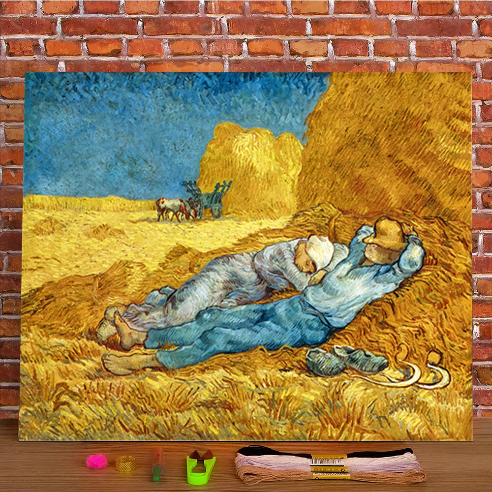 Landscape Van Gogh Pre-Printed 11CT Cross-Stitch Full Kit DIY Embroidery DMC Threads Needlework Hobby Knitting Floss
Landscape Van Gogh Pre-Printed 11CT Cross-Stitch Full Kit DIY Embroidery DMC Threads Needlework Hobby Knitting Floss