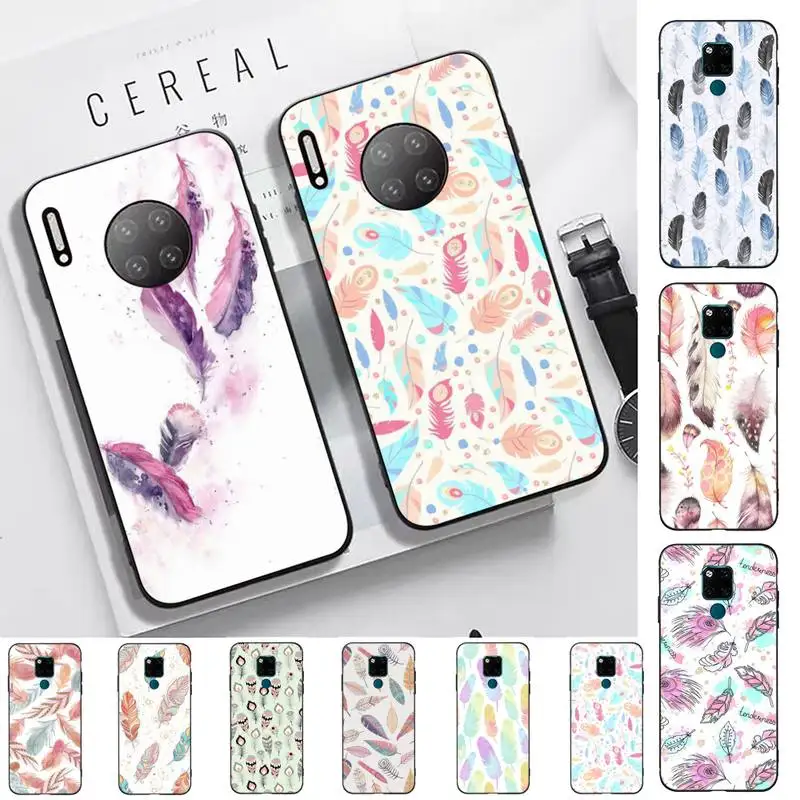 TOPLBPCS Color Feather Phone Case for Huawei Mate 20 10 9 40 30 lite pro X Nova 2 3i 7se
TOPLBPCS Color Feather Phone Case for Huawei Mate 20 10 9 40 30 lite pro X Nova 2 3i 7se
