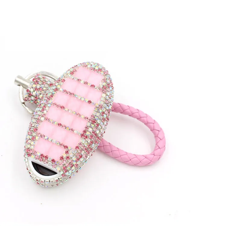 Luxury Diamond key shell car key pack cover/auto key case keychain Accessories for Nissan QASHQAI/TEANA /TIIDA/Infiniti/SYLPHY
Luxury Diamond key shell car key pack cover/auto key case keychain Accessories for Nissan QASHQAI/TEANA /TIIDA/Infiniti/SYLPHY