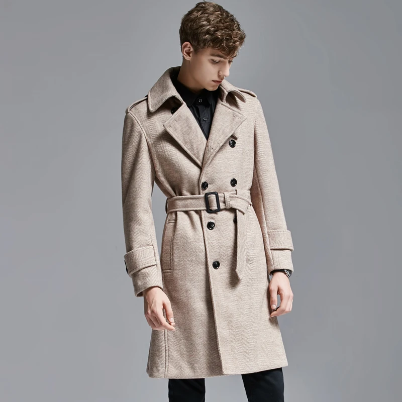 Minglu Herringbone Wool Men Trench Luxury Double Breasted Long Mens Jackets And Coats Plus Size 6xl Fashion Slim Fit Male Coats
Minglu Herringbone Wool Men Trench Luxury Double Breasted Long Mens Jackets And Coats Plus Size 6xl Fashion Slim Fit Male Coats