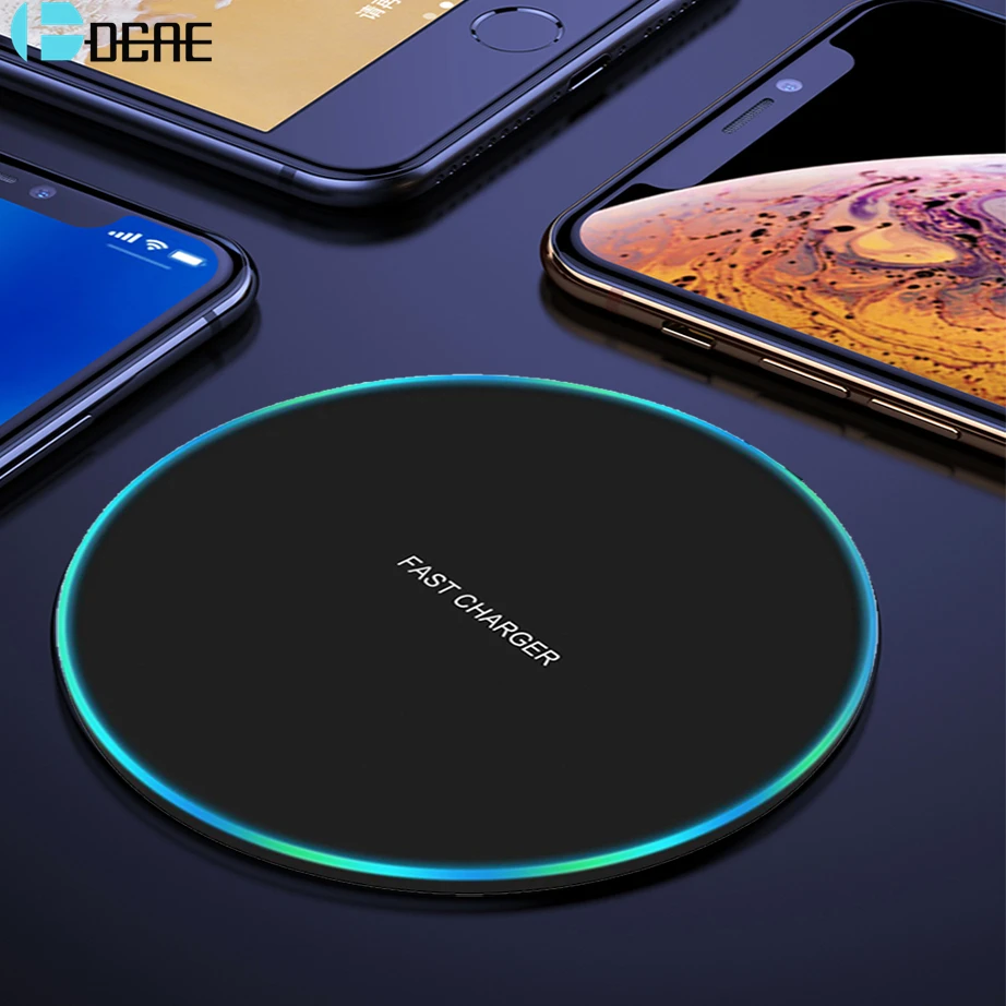 Беспроводное зарядное устройство DCAE 30 Вт для Samsung Galaxy S21/S20/S10 Индукционная