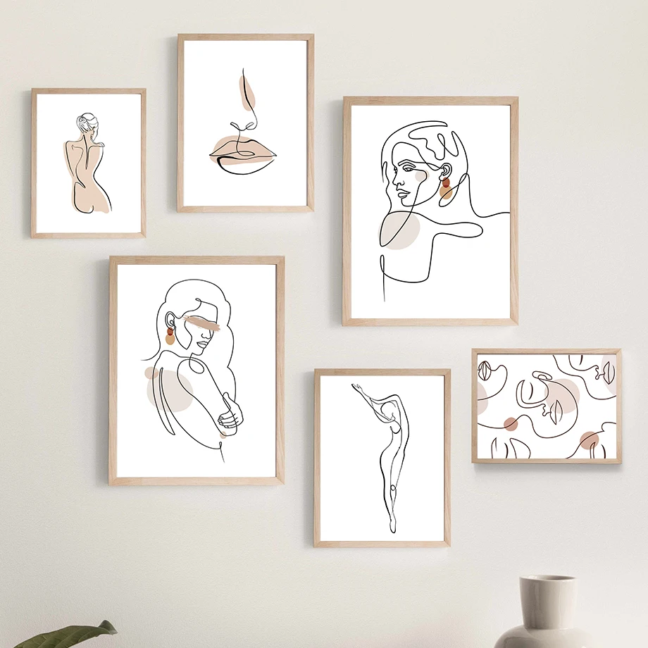 Minimalist Line Color Block Girl Face Body Nordic Posters And Prints Wall Art Canvas Painting Wall Pictures For Living Room
Minimalist Line Color Block Girl Face Body Nordic Posters And Prints Wall Art Canvas Painting Wall Pictures For Living Room