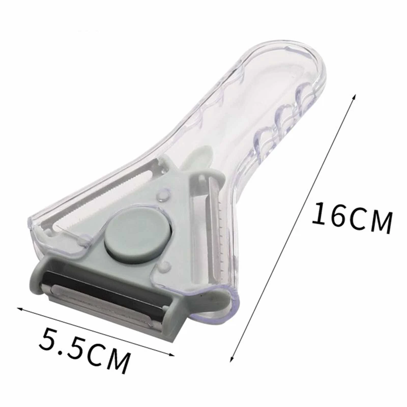 New Creative Peeler Durable Zesters 3 Colors Kitchen Multi-Function Knife Planer Household Apple Scraping Fruit Paring
New Creative Peeler Durable Zesters 3 Colors Kitchen Multi-Function Knife Planer Household Apple Scraping Fruit Paring