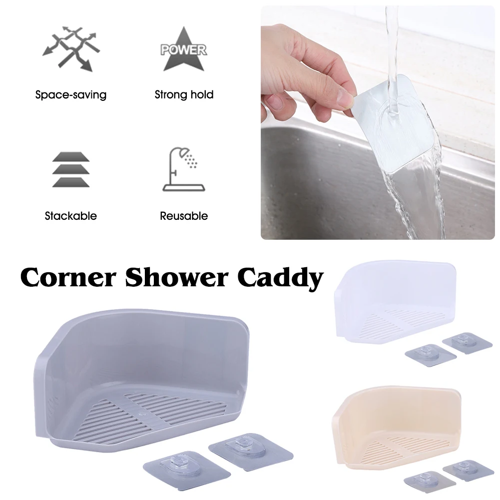 Bathroom kitchen Punch Corner Frame Shower Shelf Wrought Shampoo Storage Rack Holder with Suction Cup bathroom accessories
Bathroom kitchen Punch Corner Frame Shower Shelf Wrought Shampoo Storage Rack Holder with Suction Cup bathroom accessories