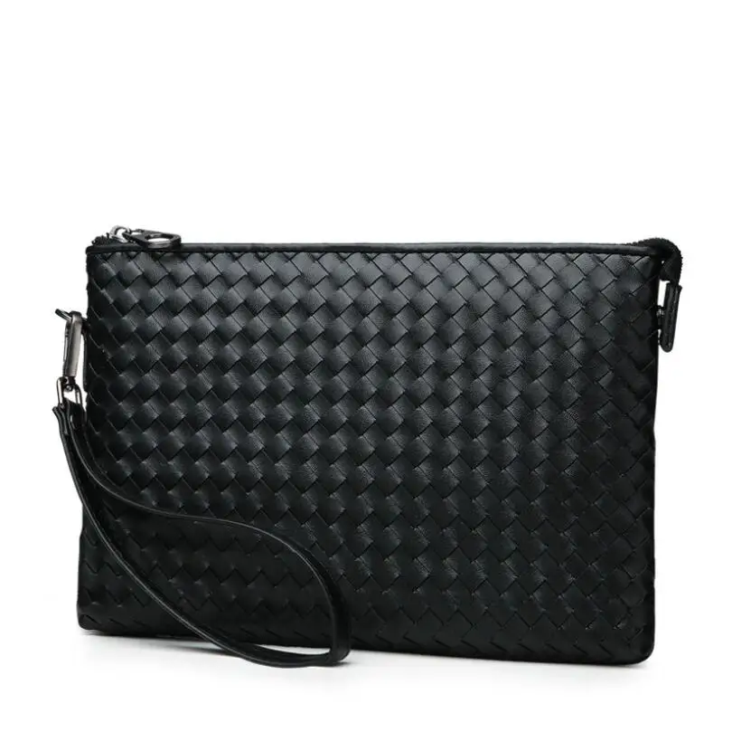 Men Clutch Bags Leather Plaid Design Clutches Bag for Man Casual Pack Wallet with Hand Strap Waterproof Pouch Popular Small bag
Men Clutch Bags Leather Plaid Design Clutches Bag for Man Casual Pack Wallet with Hand Strap Waterproof Pouch Popular Small bag