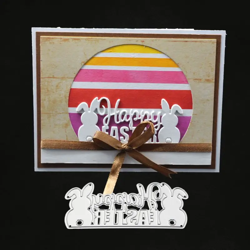 R2LD Rabbit Happy Easter Metal Cutting Dies Stencil Scrapbooking DIY Album Stamp Paper Card Embossing Decor
R2LD Rabbit Happy Easter Metal Cutting Dies Stencil Scrapbooking DIY Album Stamp Paper Card Embossing Decor