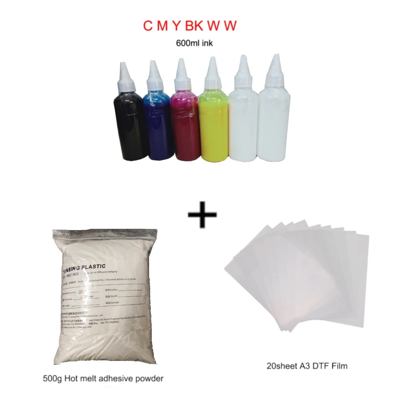 Lxhcoody hot melt powder a4 dtf pet transfer film white color dtf ink for dtf printer machine direct 
Lxhcoody hot melt powder a4 dtf pet transfer film white color dtf ink for dtf printer machine direct