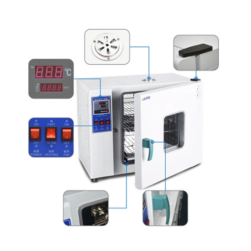 Electro-thermal 220V Constant Temperature Blast Drying Box Laboratory Workshop High Temperature Stainless Steel Dryer Machine
Electro-thermal 220V Constant Temperature Blast Drying Box Laboratory Workshop High Temperature Stainless Steel Dryer Machine