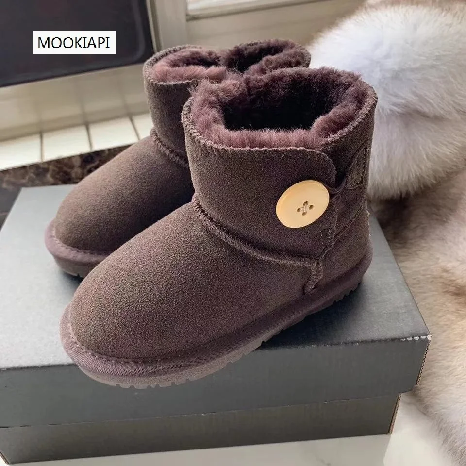 High quality children's snow boots of Australian brand in 2020, 100% real leather, classic children's shoes, free delivery
High quality children's snow boots of Australian brand in 2020, 100% real leather, classic children's shoes, free delivery